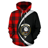 Tartan Zip Up Hoodie - Clan Wemyss Modern Zip Up Hoodie - Circle Style Unisex - front_1_b07bf339-a064-44b9-8fea-773f1e076c97