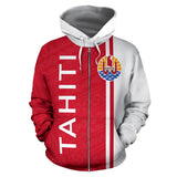 Tahiti All Over Zip-Up Hoodie - Straight Version - Bn04 - front_1_c1727b48-93f9-44b5-997b-d1963f534c57