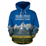 The Granite Peaks Of Grand Teton National Park Zip-Up Hoodie - BN14 - front_1_c66e091c-9995-49c2-a136-dbb2cdee0fad