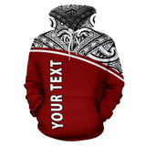 New Caledonia Polynesian All Over Hoodie - Red Curve Version - BN12 - front_1_d68178b3-85e3-40ce-80f6-6b9af71c69c5