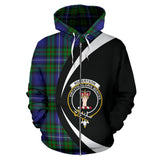 Tartan Zip Up Hoodie - Clan Robertson Hunting Modern Zip Up Hoodie - Circle Style Unisex - front_1_e8ce207a-bb7b-47a7-b18c-135bcd8e18ef
