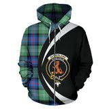Tartan Zip Up Hoodie - Clan Sutherland Old Ancient Zip Up Hoodie - Circle Style Unisex - front_1_e976fc04-f24f-45e0-8033-36cd6270a336