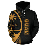 Guam Polynesian Hoodie - Yellow Line - BN11 - front_1_ed7b6c8a-a1f6-4483-8030-93ee14fd174f