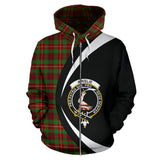 Tartan Zip Up Hoodie - Clan Ainslie Zip Up Hoodie - Circle Style Unisex - front_1_f741622a-a193-49af-8bfd-cd218e1e9cae