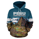 Peru - Machu Picchu Mountain All Over Print Hoodie - BN15 - front_1_f88df927-d10c-42f9-817e-0498b4603ffe