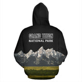 The Granite Peaks Of Grand Teton National Park Hoodie - Black Version - BN14 - front_2_060ddbba-97a4-4019-b10b-dc206df47e89