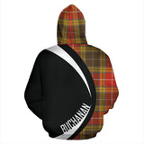 Tartan Zip Up Hoodie - Clan Buchanan Old Set Weathered Zip Up Hoodie - Circle Style Unisex - front_2_217d17a2-53e9-48d7-86ee-0433ebba5d46