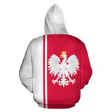 Poland All Over Zip-Up Hoodie - Straight Version - Bn04 - front_2_221c8911-888b-4f3f-b7b6-ea1e578d0198