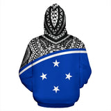 Pohnpei All Over Zip-Up Hoodie - Micronesia Curve Blue Style - Bn09 - front_2_426d5258-35ba-4434-9df1-857cda5c5b56
