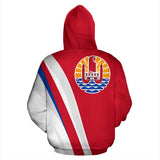 Tahiti Zip Up Hoodie Red K5 - front_2_5eb73852-dc9d-4431-8096-7da10594607a
