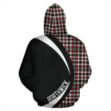 Tartan Zip Up Hoodie - Clan Borthwick Dress Ancient Zip Up Hoodie - Circle Style Unisex - front_2_62bfee4d-1787-4d18-9e2c-ff645590d8f3