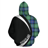 Tartan Zip Up Hoodie - Clan Sutherland Old Ancient Zip Up Hoodie - Circle Style Unisex - front_2_6e6dc64f-38c4-45ab-a2c2-2f8f73e01f20