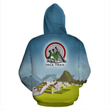 Machu Picchu Mountain Inca Trekking All Over Print Hoodie - BN14 - front_2_759c9868-4edf-4c62-b656-1ce03a52ac76