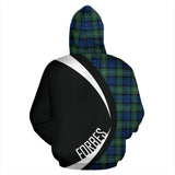 Tartan Zip Up Hoodie - Clan Forbes Ancient Zip Up Hoodie - Circle Style Unisex - front_2_76a6c0d2-f2a4-429f-a882-0f722ece6884