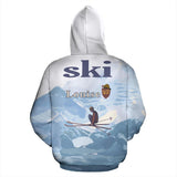 Skiing in Lake Louise - All Over Print Hoodie - BN15 - front_2_92368787-c610-4bd5-b743-29cb51636b99