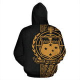 Samoa Polynesian Personalised Custom Hoodie - Yellow Line - BN11 - front_2_945d0bdc-2dc5-4bb9-b3da-4c46b40793a1