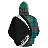 Tartan Zip Up Hoodie - Clan Ferguson Ancient Zip Up Hoodie - Circle Style Unisex - front_2_a4349ffa-3c79-4fbf-8255-acbd34abd1da