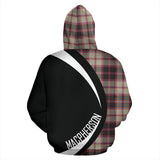 Tartan Zip Up Hoodie - Clan Macpherson Hunting Ancient Zip Up Hoodie - Circle Style Unisex - front_2_a780387a-2d99-49cd-a9db-f301d5b161ca