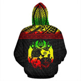 Tonga Polynesian All Over Custom Personalised Hoodie - Reggae Horizontal Style - BN0912 - front_2_ac1351f3-1e54-4aaa-af45-c78cce80e696