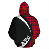Tartan Zip Up Hoodie - Clan Murray Of Tulloch Modern Zip Up Hoodie - Circle Style Unisex - front_2_b044b9ff-0e50-4646-a73c-bf1813d86fcd
