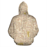 Machu Picchu Map All Over Print Hoodie - BN14 - front_2_b6c8cac1-5ec9-4dc6-8228-68df52c443c3
