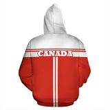 Canada All Over Zip-Up Hoodie - Circle Style - Bn04 - front_2_bca770aa-f62c-440b-ac98-a6d562f89855