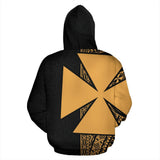 Wallis and Futuna Polynesian Hoodie - Yellow Line - BN11 - front_2_c2c2010c-ba9a-499b-8247-c6354bf239c0