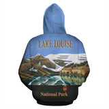 Lake Louise - Banff National Park All Over Print Hoodie - BN15 - front_2_ec377521-e92f-4798-b9c2-304905c63bd8