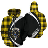 Tartan Zip Up Hoodie - Clan Barclay Dress Modern Zip Up Hoodie - Circle Style Unisex - front_3_0b69fda1-cea6-4670-96f3-dddf8fae69d8