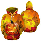Halloween Hoodie - Pumpkin Maple Leaf - BN04 - front_3_256f3da1-d71c-4e5e-8499-90f5bbd0f470
