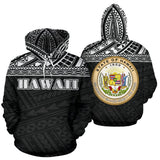 Polynesian All Over Hoodie - Hawaii Black Version - BN01 - front_3_25eb2977-8bfc-4733-8327-fe66b4f32899