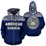 American Samoa Polynesian All Over Zip-Up Hoodie - Bn09 - front_3_271d4184-032d-4f46-bd06-0d51f09733b6
