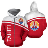 Tahiti All Over Zip-Up Hoodie - Curve Version - Bn04 - front_3_36c635f3-3039-4c5a-b41d-f4f4eb273ffe