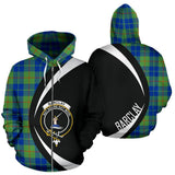Tartan Zip Up Hoodie - Clan Barclay Hunting Ancient Zip Up Hoodie - Circle Style Unisex - front_3_59a738bb-b18f-4321-80be-c75ae755f711