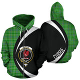Tartan Zip Up Hoodie - Clan Currie Zip Up Hoodie - Circle Style Unisex - front_3_7aed4c10-403b-4ab8-93e4-b4a12e79922f