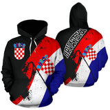 (Hrvatska) Croatia Special Grunge Flag Pullover Hoodie A7 - front_3_7fe4b376-d4c7-45cb-9c70-8e16791dd1ca