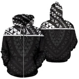 Micro All Over Zip-Up Hoodie - Bn09 - front_3_8d930166-5975-4cdb-9905-e8e65a6deba9