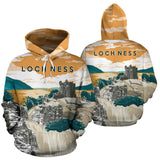 Loch Ness - Urquhart Castle All Over Print Hoodie - BN15 - front_3_a356912d-4f2d-4414-88e4-d98c3b8a2bfc