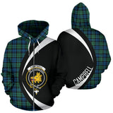 Tartan Zip Up Hoodie - Clan Campbell Ancient 02 Zip Up Hoodie - Circle Style Unisex - front_3_b5254195-313c-449d-a06d-5b58b08a94dc
