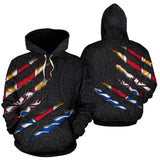 French Polynesia All Over Hoodie - Scratch Style - Bn09 - front_3_bc6f1edf-cac4-4179-9b43-3fc773166a4a
