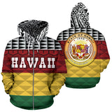 Hawaii All Over Zip-Up Hoodie - Bn04 - front_3_bed52f4c-72ae-4dd8-8ea0-be8ac6f0631b