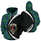 Tartan Zip Up Hoodie - Clan Armstrong Ancient Zip Up Hoodie - Circle Style Unisex - front_3_c88b7616-c39a-40e5-85bd-51a7230d143c