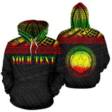 Northern Mariana Islands Polynesian All Over Custom Personalised Hoodie - Reggae Horizontal Style - BN12 - front_3_cef3112f-b7f9-4ce4-b7f1-dab7d73f3e79