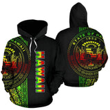 Polynesian Hawaii Hoodie - Reggae Line - BN11 - front_3_e823229d-00c6-4daf-b006-7d8d657ea077