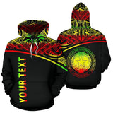 Northern Mariana Islands Polynesian All Over Custom Personalised Hoodie - Reggae Curve Version - BN12 - front_3_f5bb0e84-5125-4db3-8f94-3e4f7e26292c