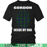 Gordon Tartan T-Shirt - Indside My DNA NN5 - gordon-inside-my-dna-n4-district-unisex-shirt-black-s-t-shirts-1sttheworld_452