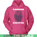 Gordon Tartan T-Shirt - Indside My DNA NN5 - gordon-inside-my-dna-n4-unisex-hoodie-sangria-s-t-shirts-1sttheworld_294