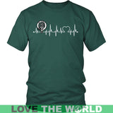 GRAHAM IN MY HEARTBEAT N9 - graham-in-my-heartbeat-n9-district-unisex-shirt-dark-green-s-t-shirts-1sttheworld_999