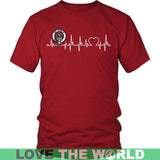 GRAHAM IN MY HEARTBEAT N9 - graham-in-my-heartbeat-n9-district-unisex-shirt-red-s-t-shirts-1sttheworld_631