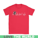 GRAHAM IN MY HEARTBEAT N9 - graham-in-my-heartbeat-n9-gildan-womens-t-shirt-red-s-shirts-1sttheworld_991